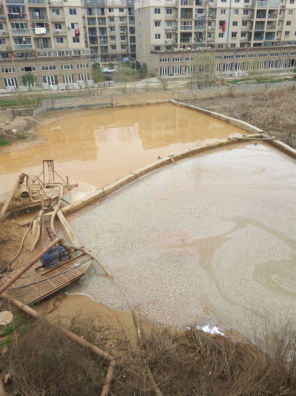 通渭沉淀池淤泥清理-厂区废水池淤泥清淤